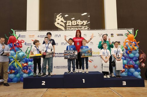 Ученики Школы ЦРР - призёры на «Робофест-Владивосток 2025»!